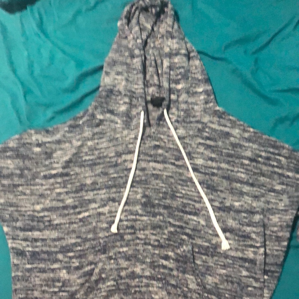 A sweater crop top